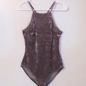 Crushed Velvet Bodysuit